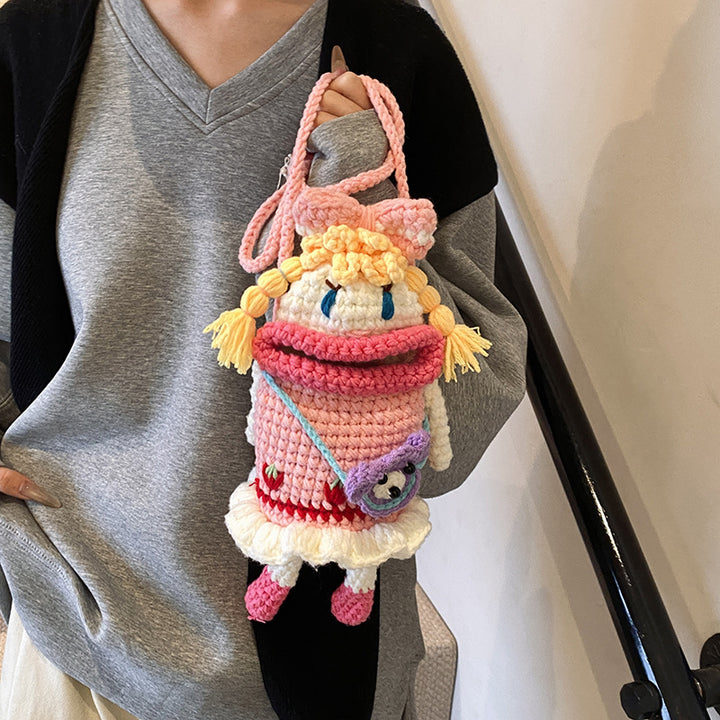 Creative Crochet Doll Backpack