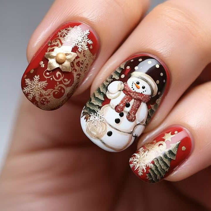 Festive Christmas Nail Art Kalsten