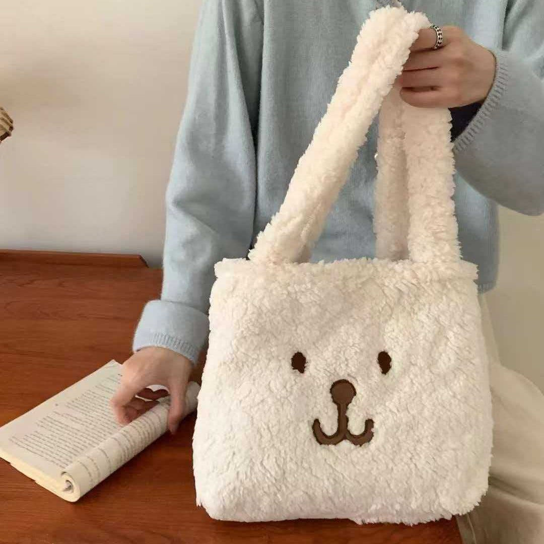 Plush Teddy Bear Tote Bag Kalsten