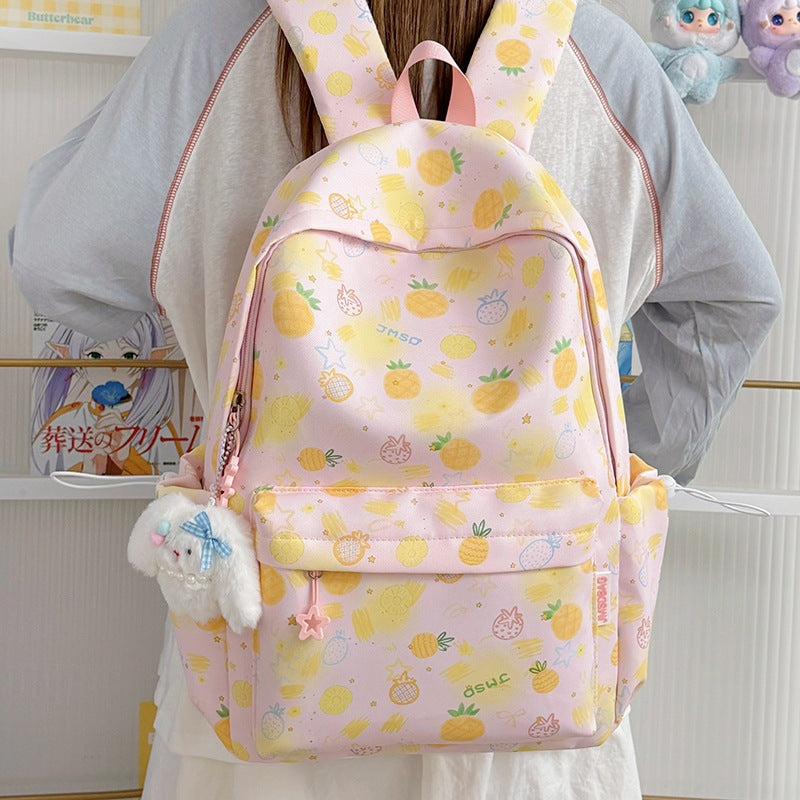 Fun Pineapple-Themed School Backpack Kalsten