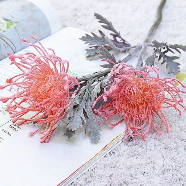 Faux Floral Chrysanthemum Arrangement