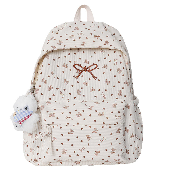 Floral-Patterned Travel Backpack Kalsten