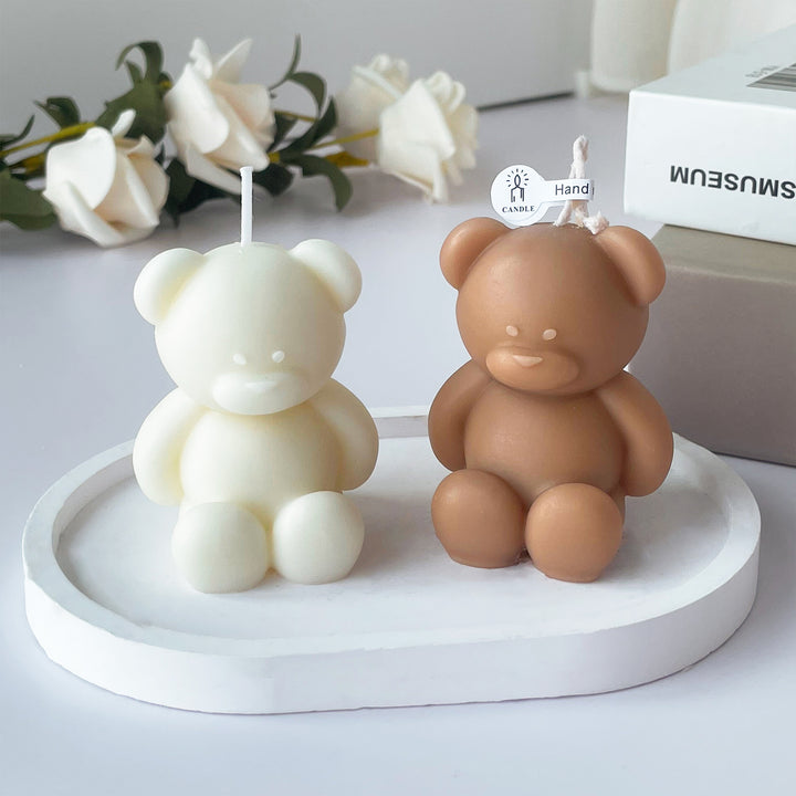 Premium Bear-Shaped Decorative Candle