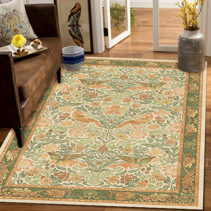 Artistic Tiger-Themed Area Rug