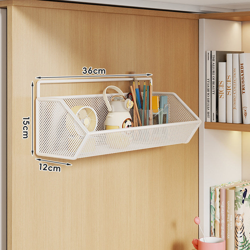 Clip-On Mesh Cabinet Edge Storage Basket Organizer