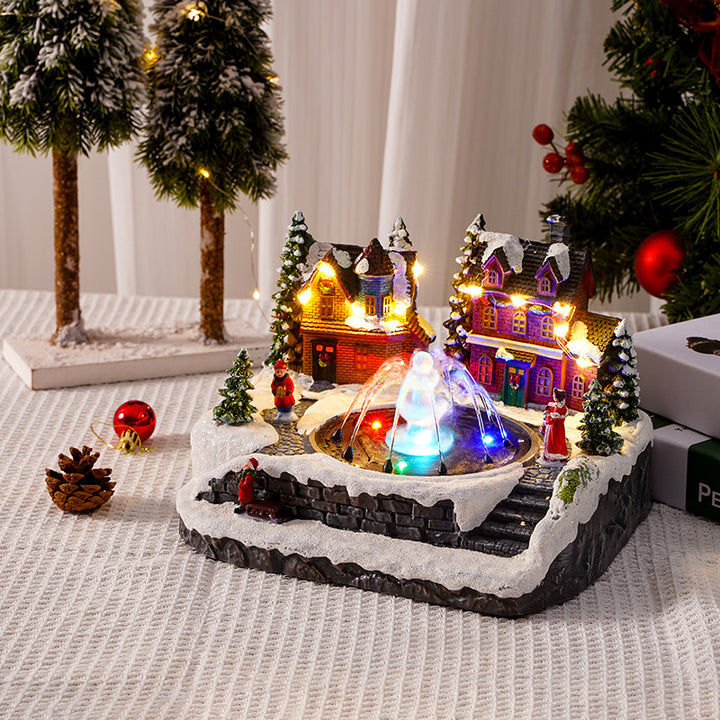 LED Illuminated Winter Scene Snow Globe Kalsten