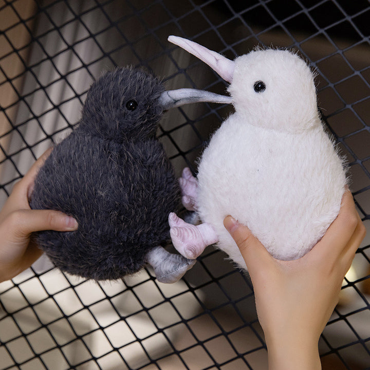 Realistic Plush Kiwi Bird Soft Toy with Weighted Base and Ultra-Soft Fur Kalsten