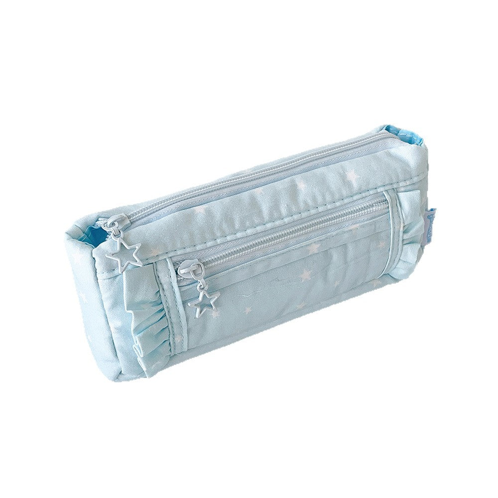 Star Pattern Pencil Pouch