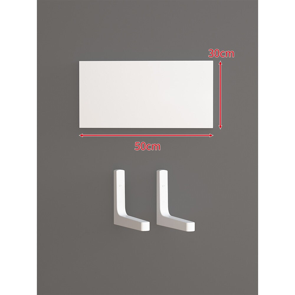 Long Narrow Floating Wall Shelf Kit with Concealed Heavy-Duty Brackets
