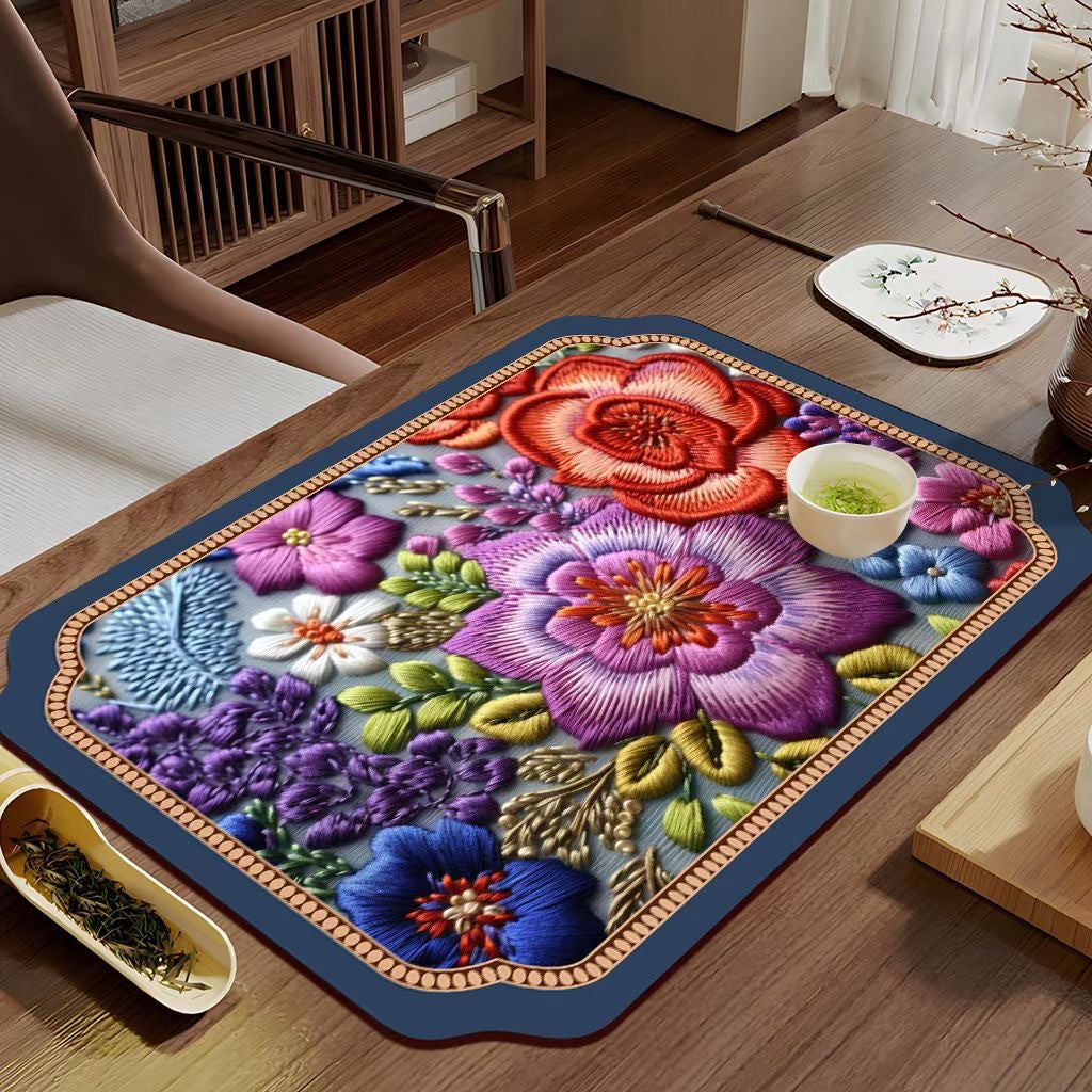 Decorative Floral Table Mat Kalsten