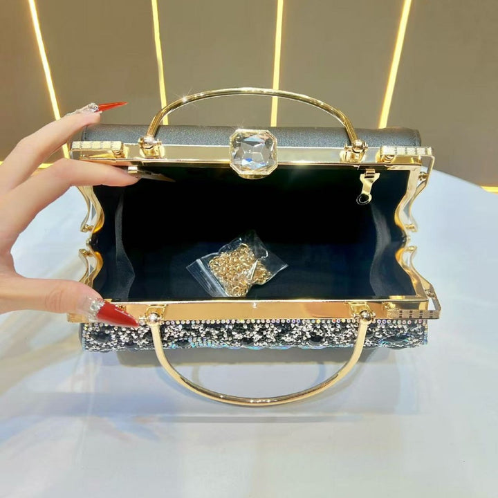 Luxurious Rhinestone Evening Handbag