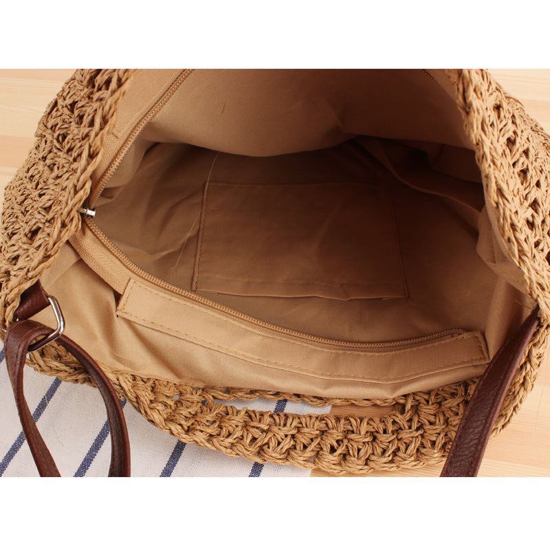 Handbag with Modern Macrame Structures Kalsten