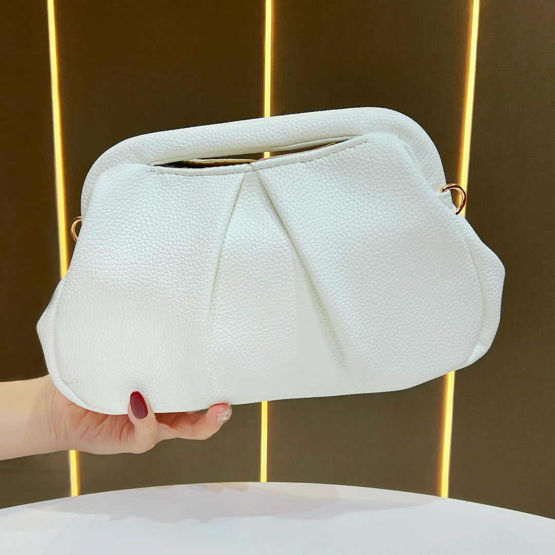 Metallic Textured Evening Clutch