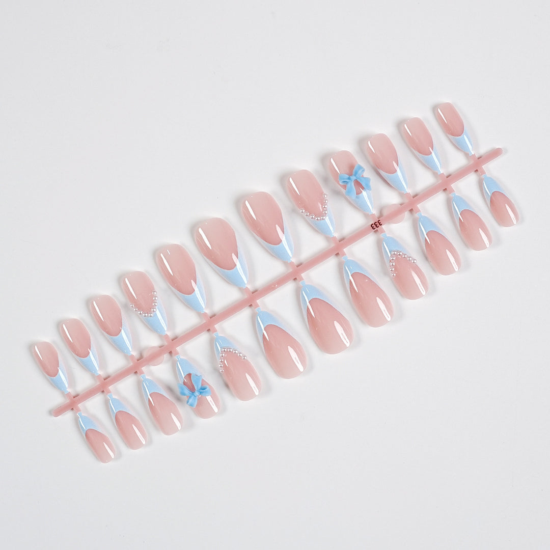 Enhanced Press-On Nail Art Kit