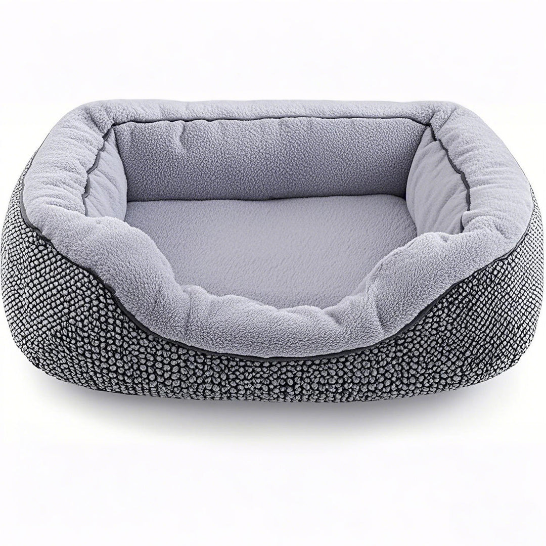Cozy Bolstered Dog Bed