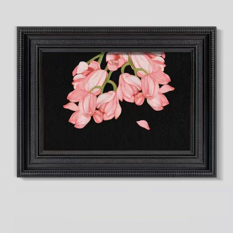 Floral framed artwork