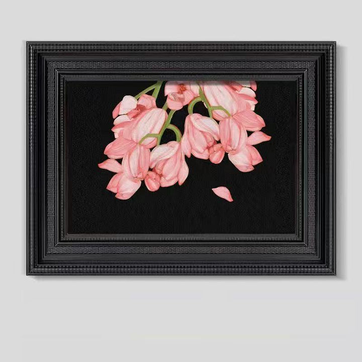 Floral framed artwork