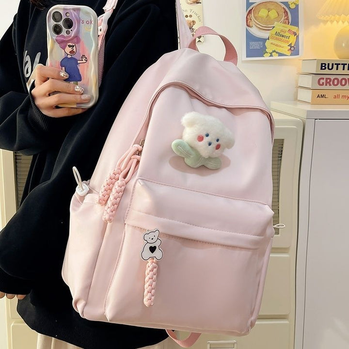 Fashionable Textured Backpack Kalsten