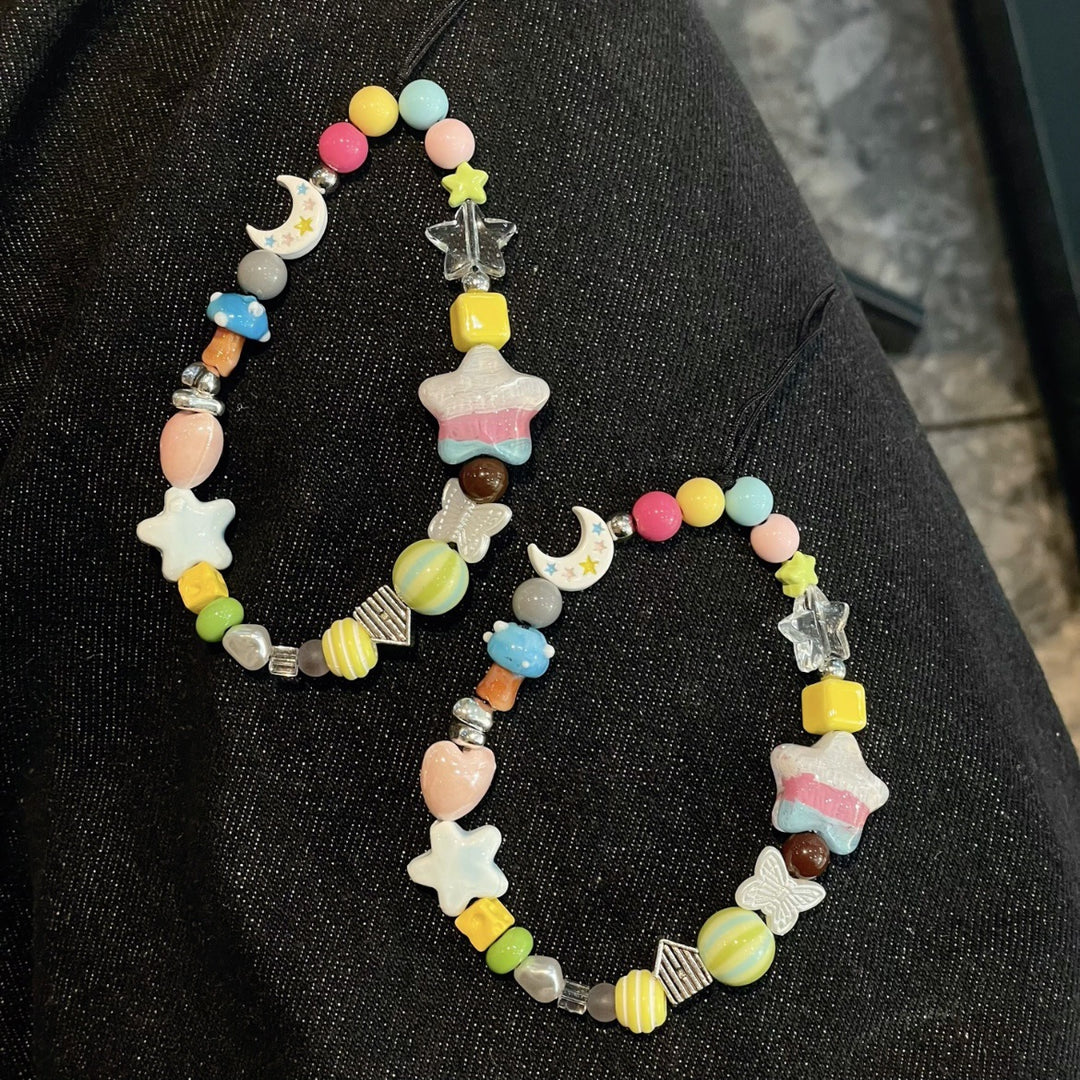Beaded Charm Lanyard Kalsten
