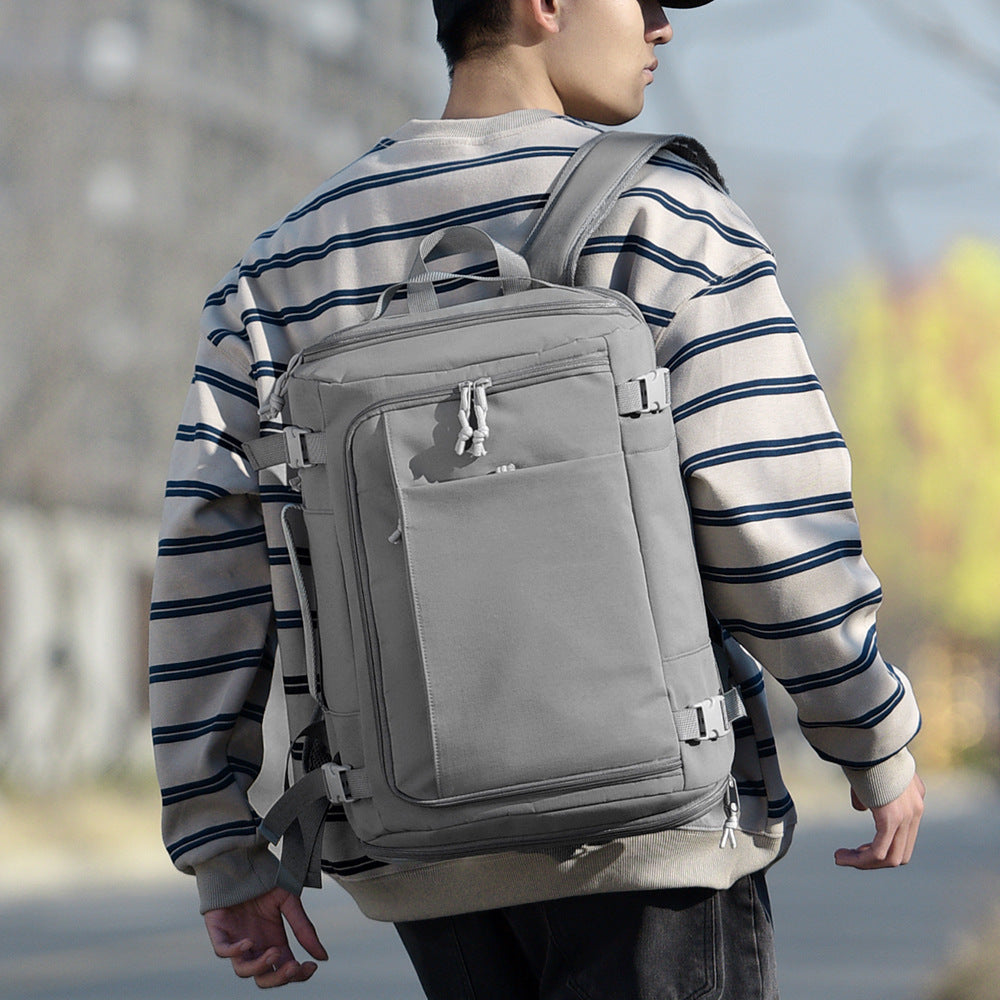 Unisex multifunctional backpack with double usable carrying system Kalsten