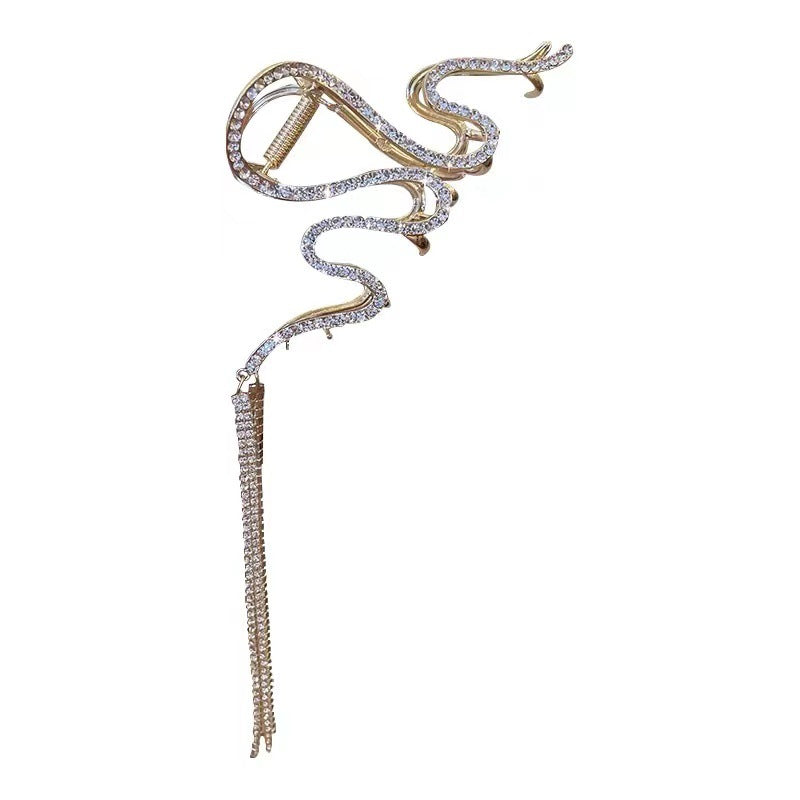 Artistic Snake-Designed Hair Clip Kalsten