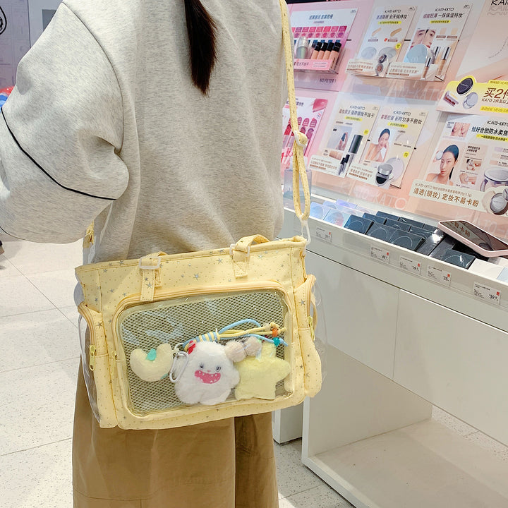 Cute Transparent Organizer Crossbody Bag Kalsten