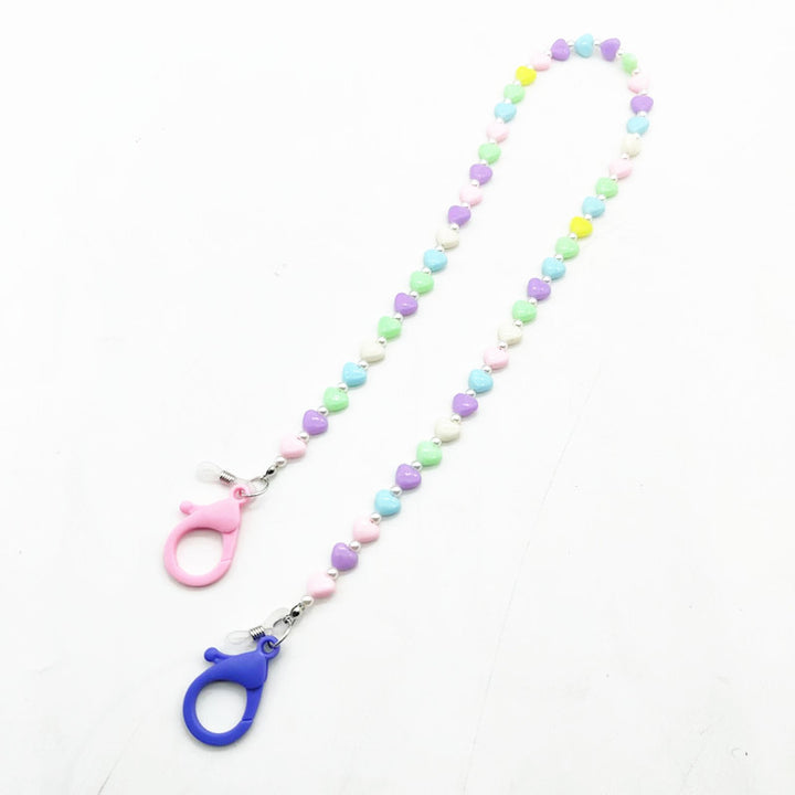 Trendy necklace with heart beads Kalsten