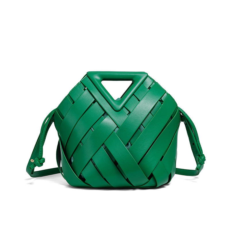 Woven Leather Handbag Kalsten