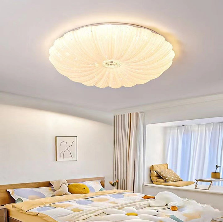 Contemporary Floral Ceiling Light