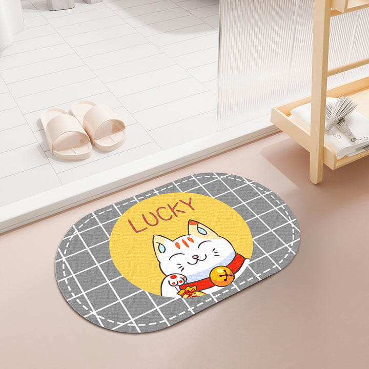 Cute Pet-Themed Entrance Mat