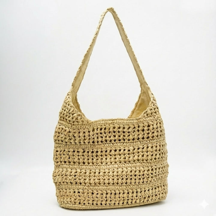 Hobo Bag Made of Hand-Knotted Material Kalsten