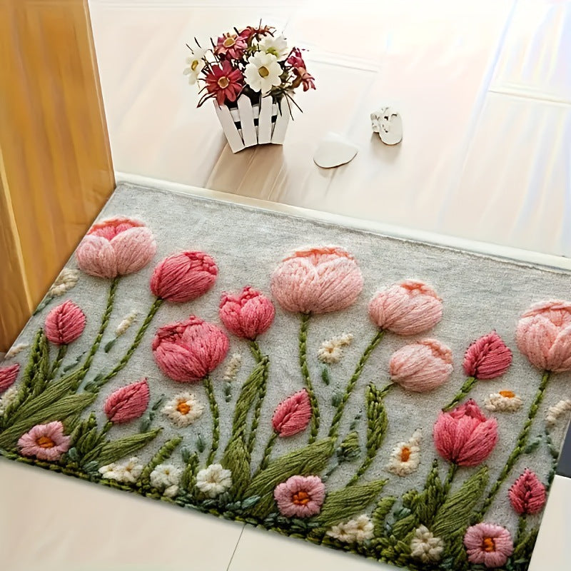 Leaf Design Outdoor Entrance Mat Kalsten
