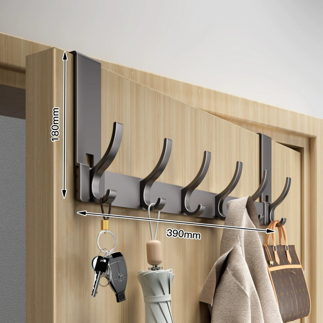 Over-Door Hook Hanger Rack