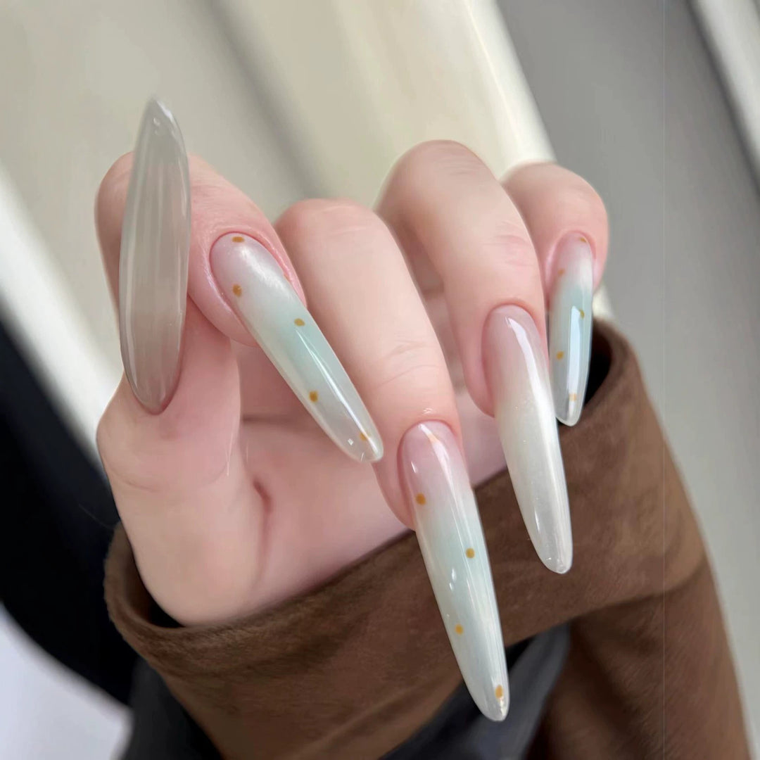 Elegant Long Stiletto Nail Extensions