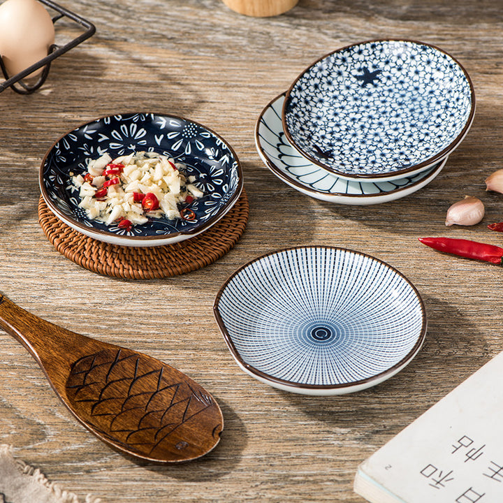 Elegant Porcelain Appetizer Dish Set