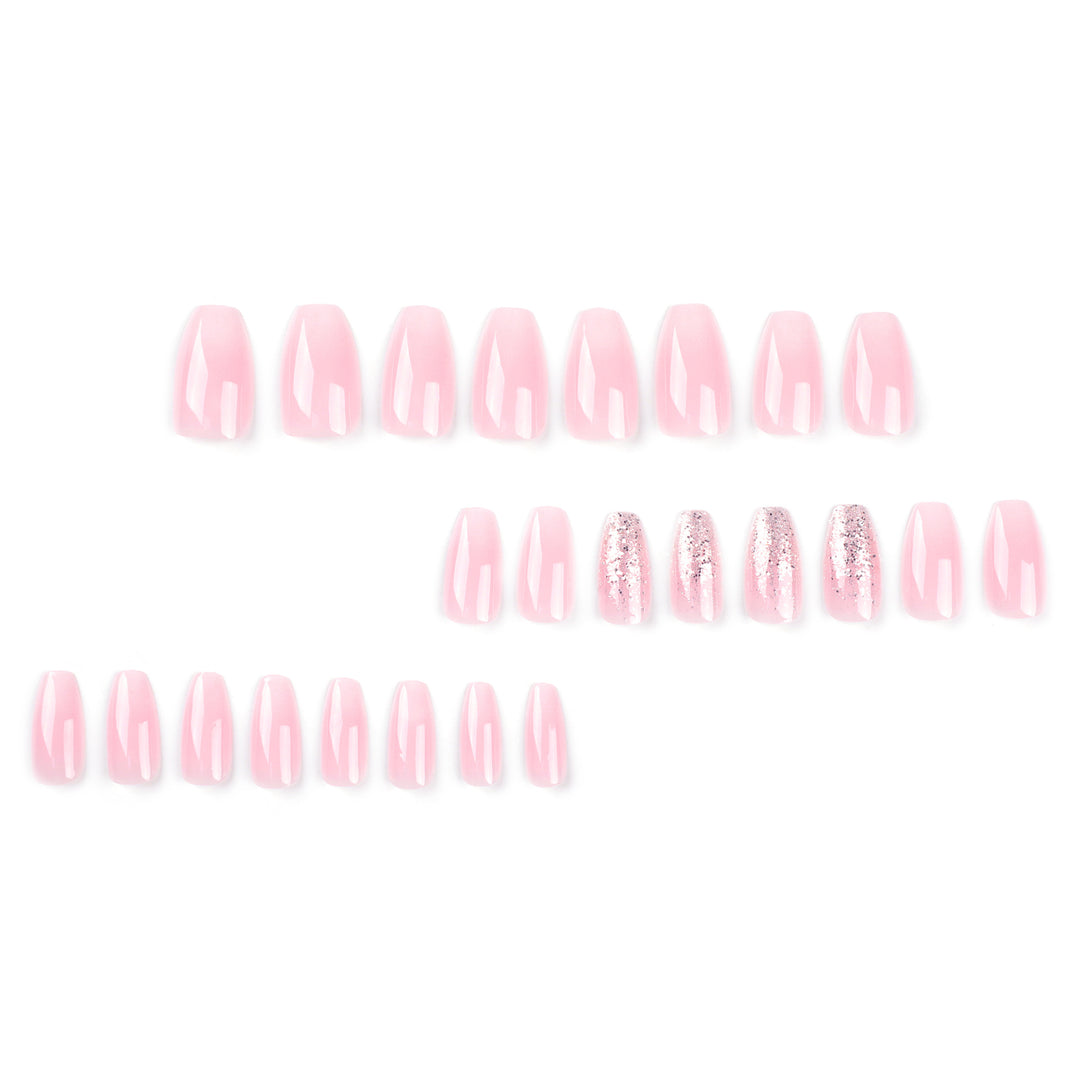 Artful Gel Nails with Glitter and Ombre Effects Kalsten