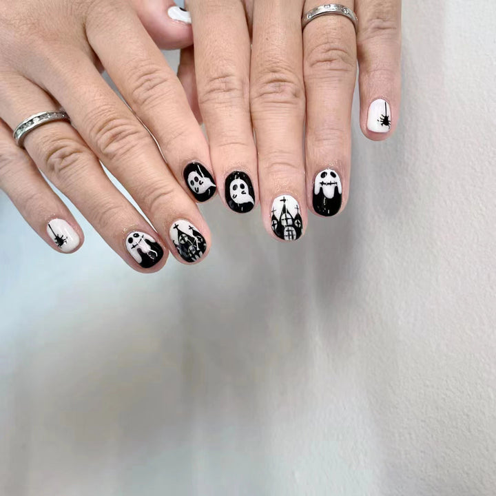 Halloween-Themed Spooky Nail Art Kit
