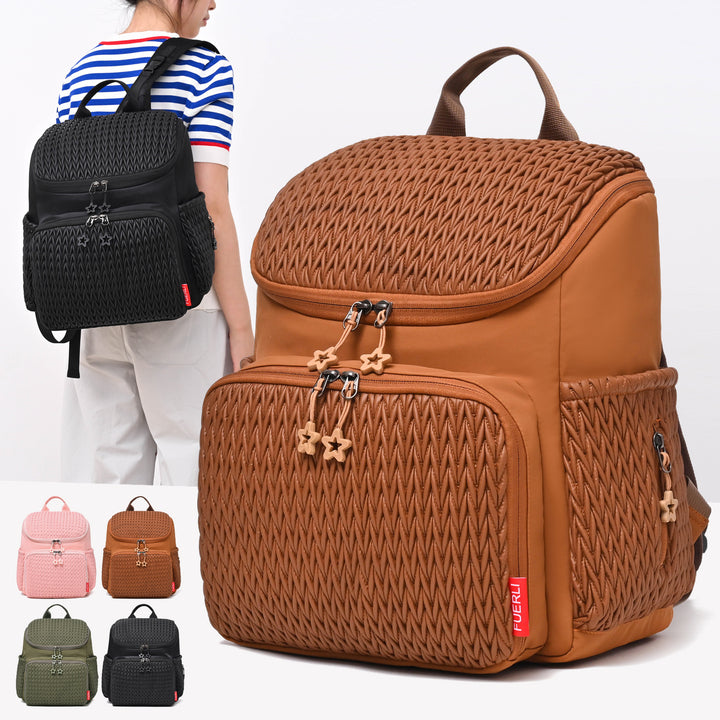 Fashionable Multi-Compartment Travel Backpack Kalsten
