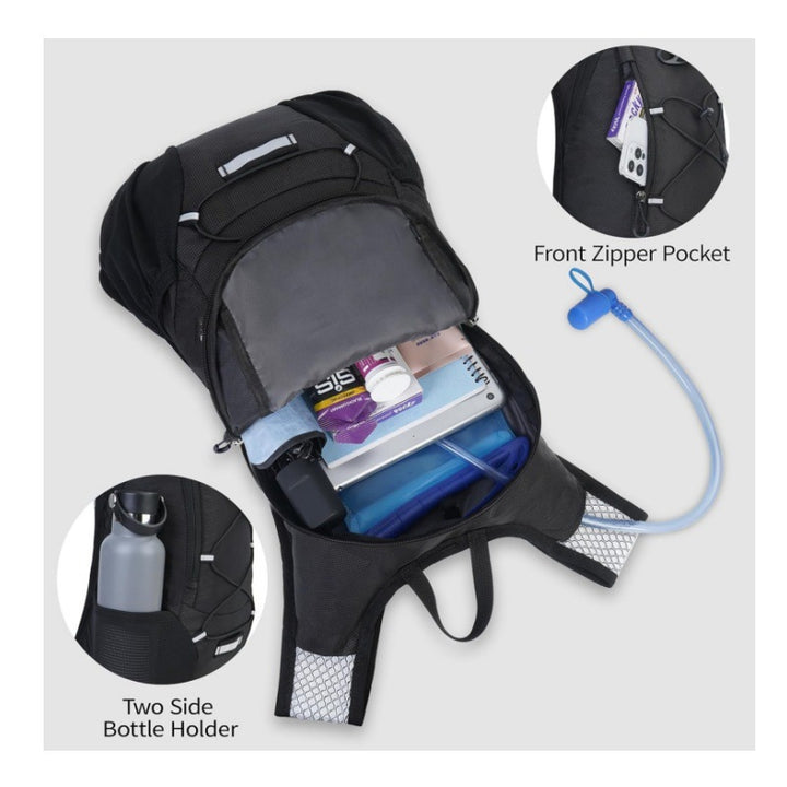 Sporty Hydration Backpack Kalsten