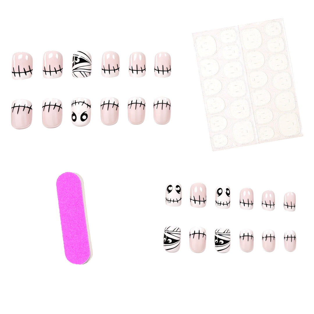 Creative Halloween-Themed Nail Art Kalsten