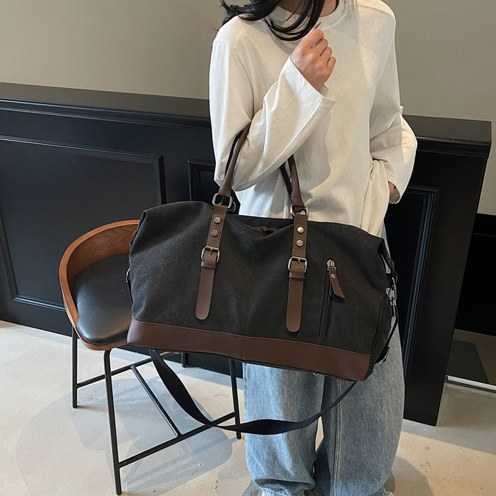 Multi-Functional Canvas Weekend Duffle Bag Kalsten