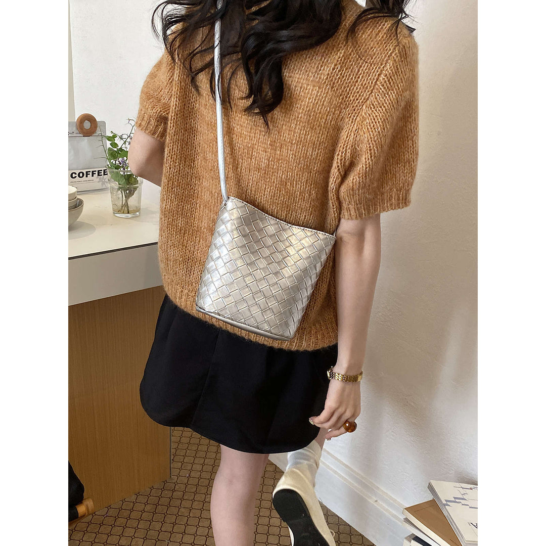Woven Design Crossbody Handbag Kalsten