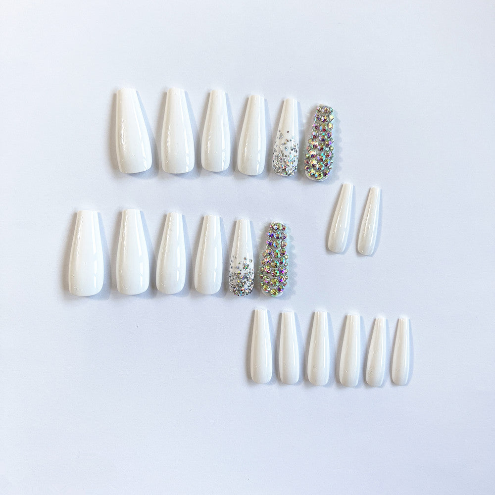 Glamorous Glitter-Infused Press-On Nail Set