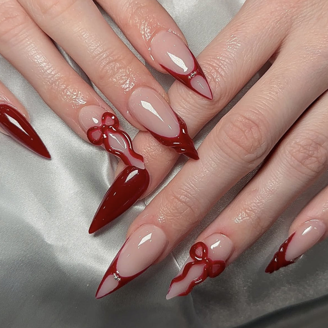Statement Stiletto Nail Art Extensions Kalsten