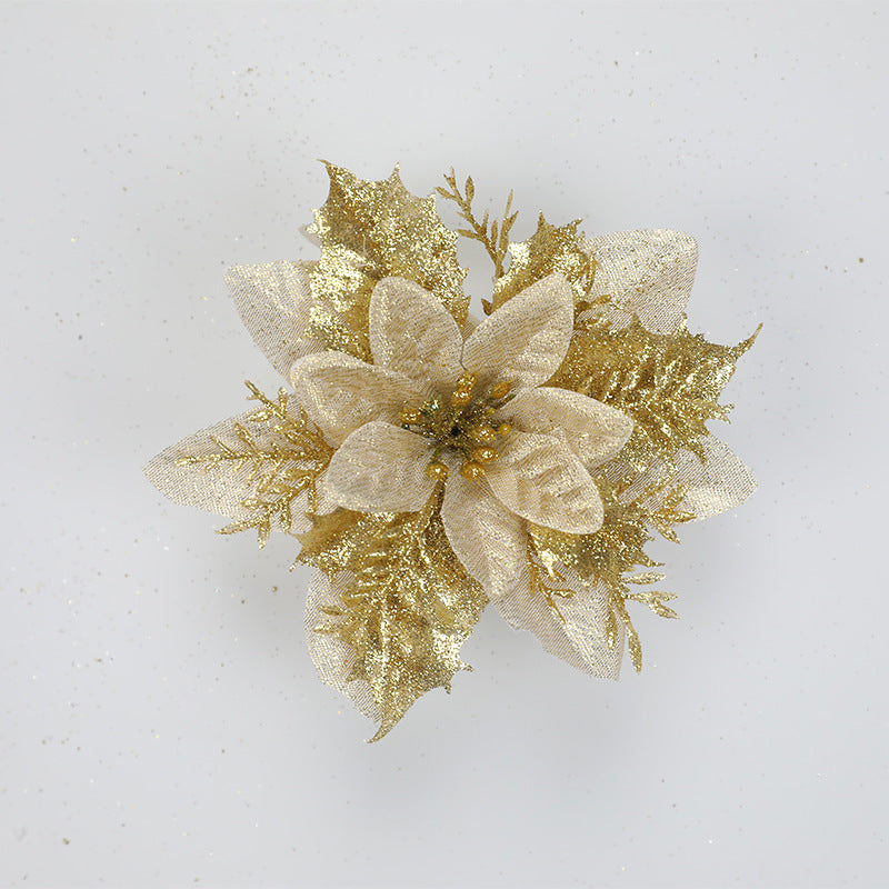 Decorative Glittering Floral Pin Kalsten