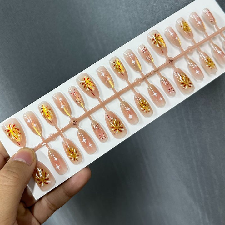 Artistic Ombre Press-On Nail Tips Set Kalsten