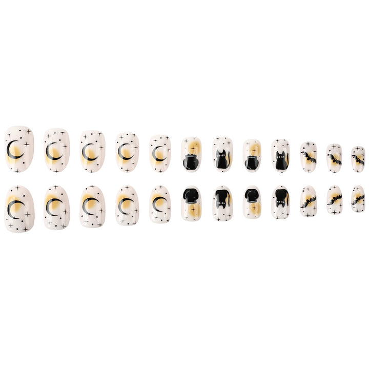 Halloween-Themed Nail Art Design Kalsten