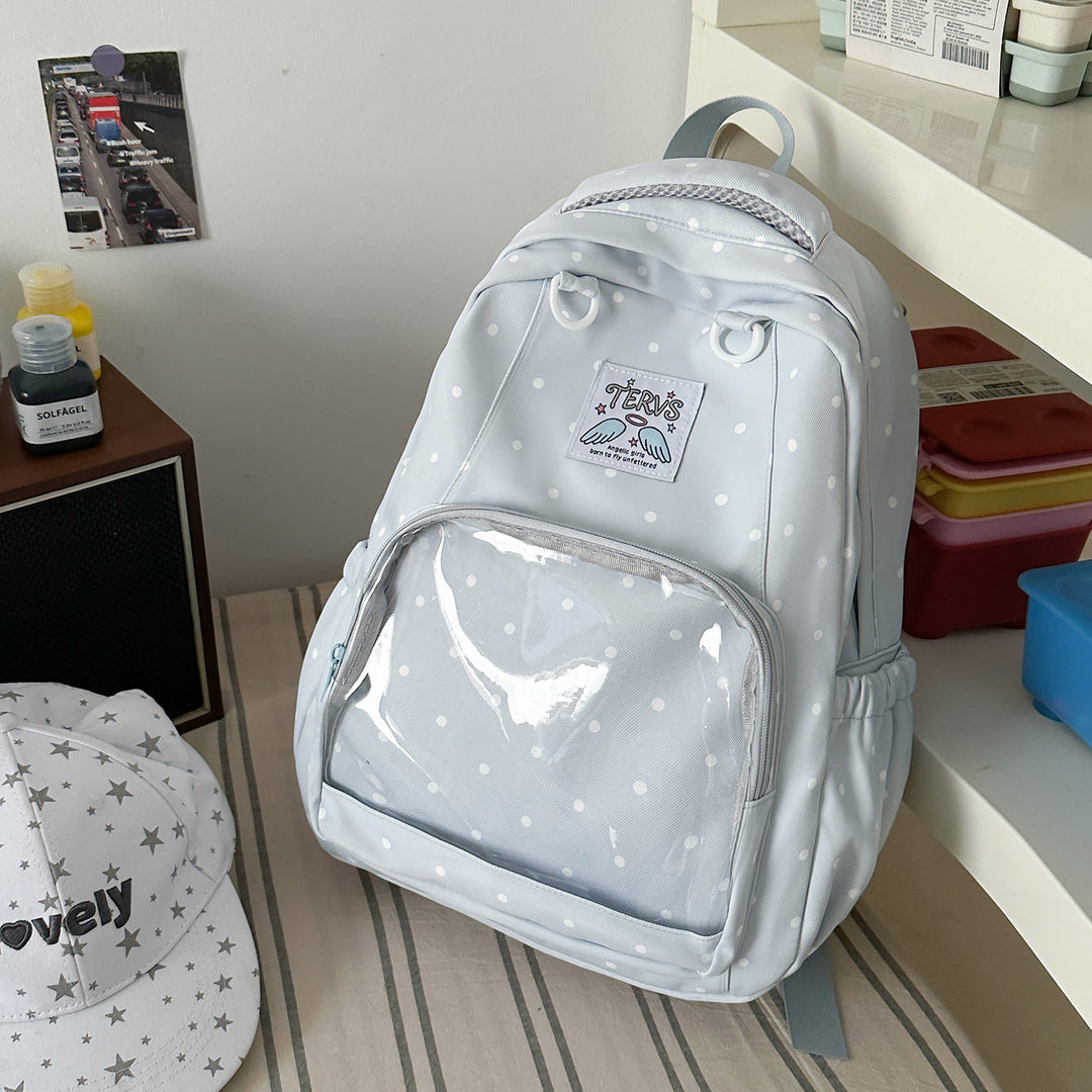 Cute Polka Dot Backpack Kalsten 1791205345