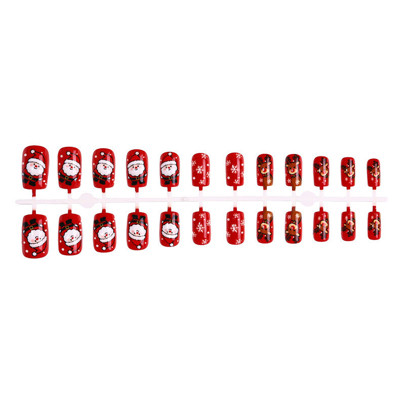 Festive Christmas Art Nail Set Kalsten
