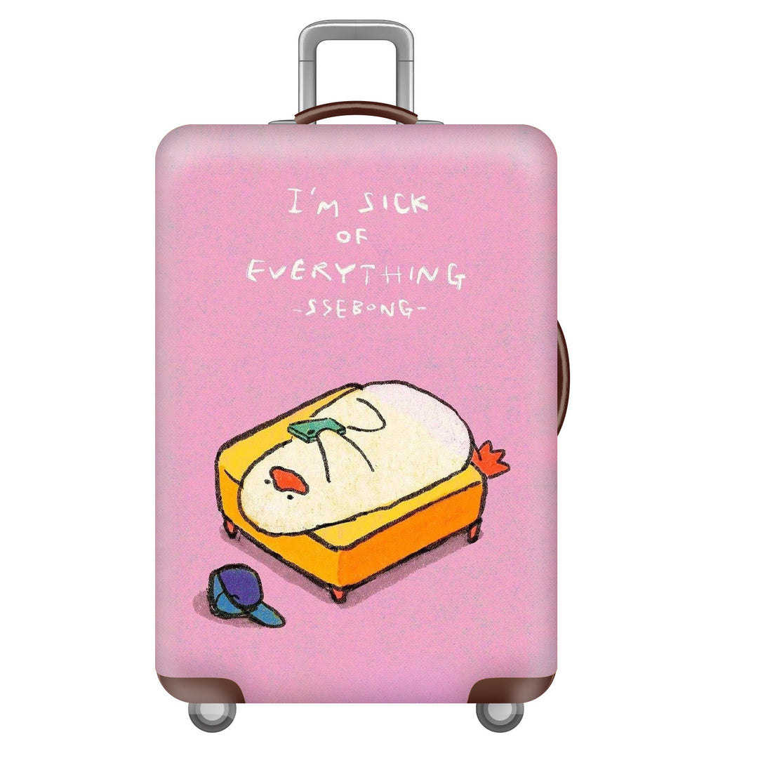 Women’s Hardshell Luggage with Creative Cartoon Design Kalsten